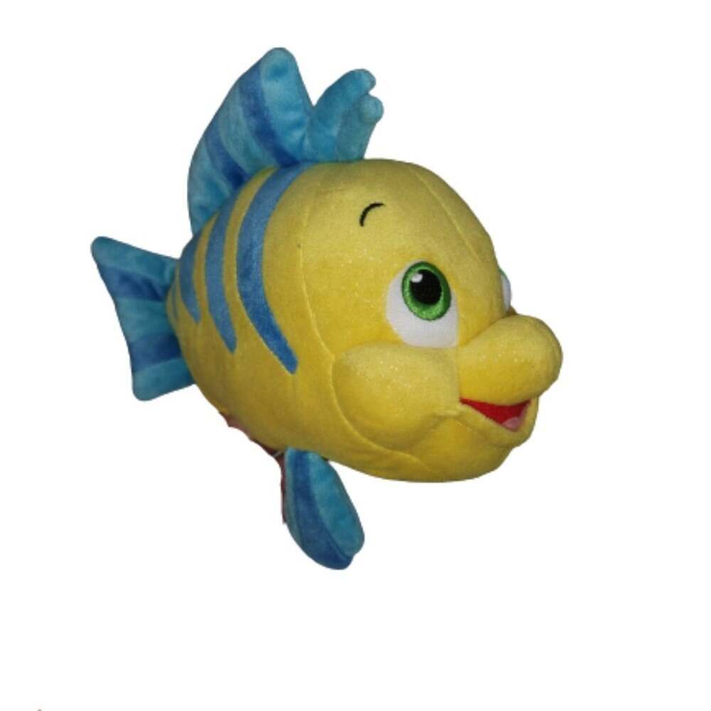 Flounder Little Mermaid Disney Plush Stuffed Fish || GUC